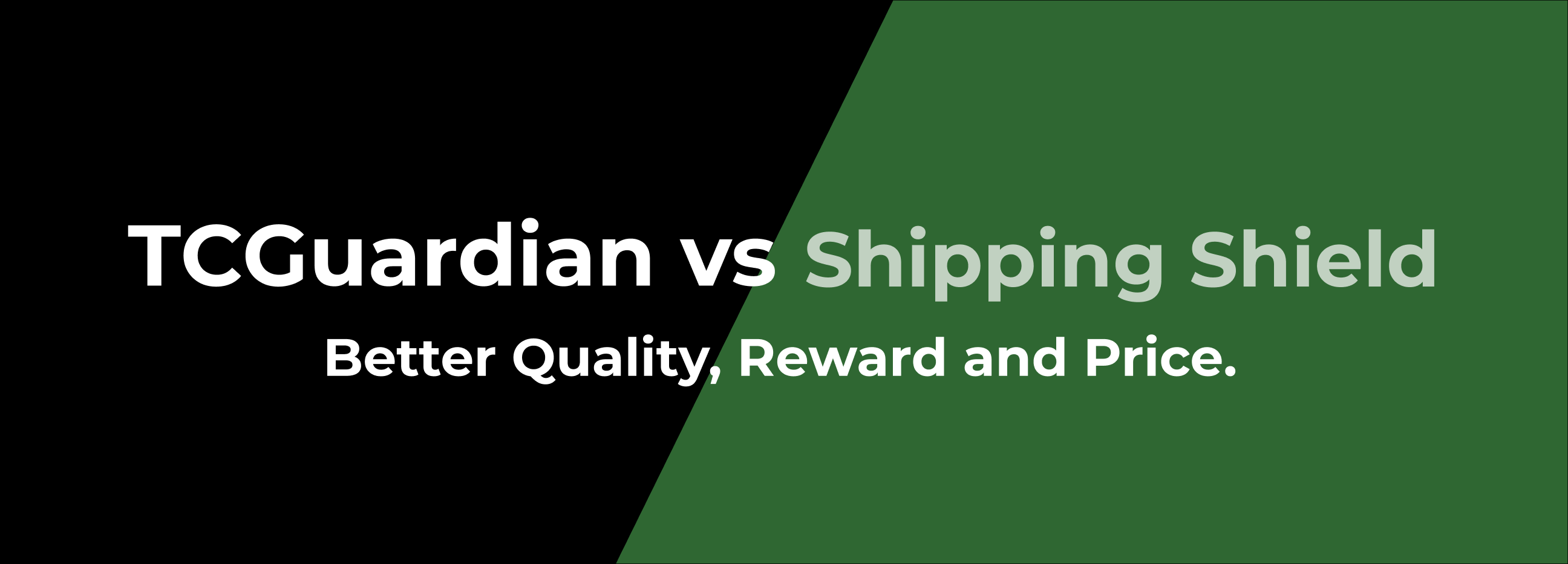 banner for TCGuardian vs shipping shield comparison page