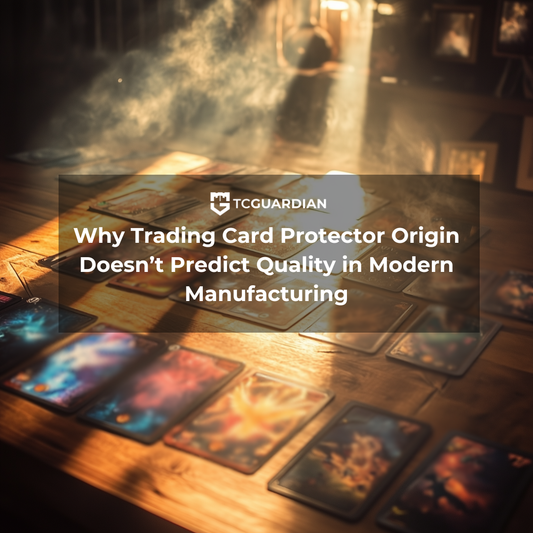 Why Trading Card Protector Origin Doesn’t Predict Quality in Modern Manufacturing