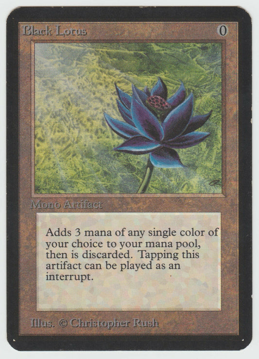 black lotus mtg
