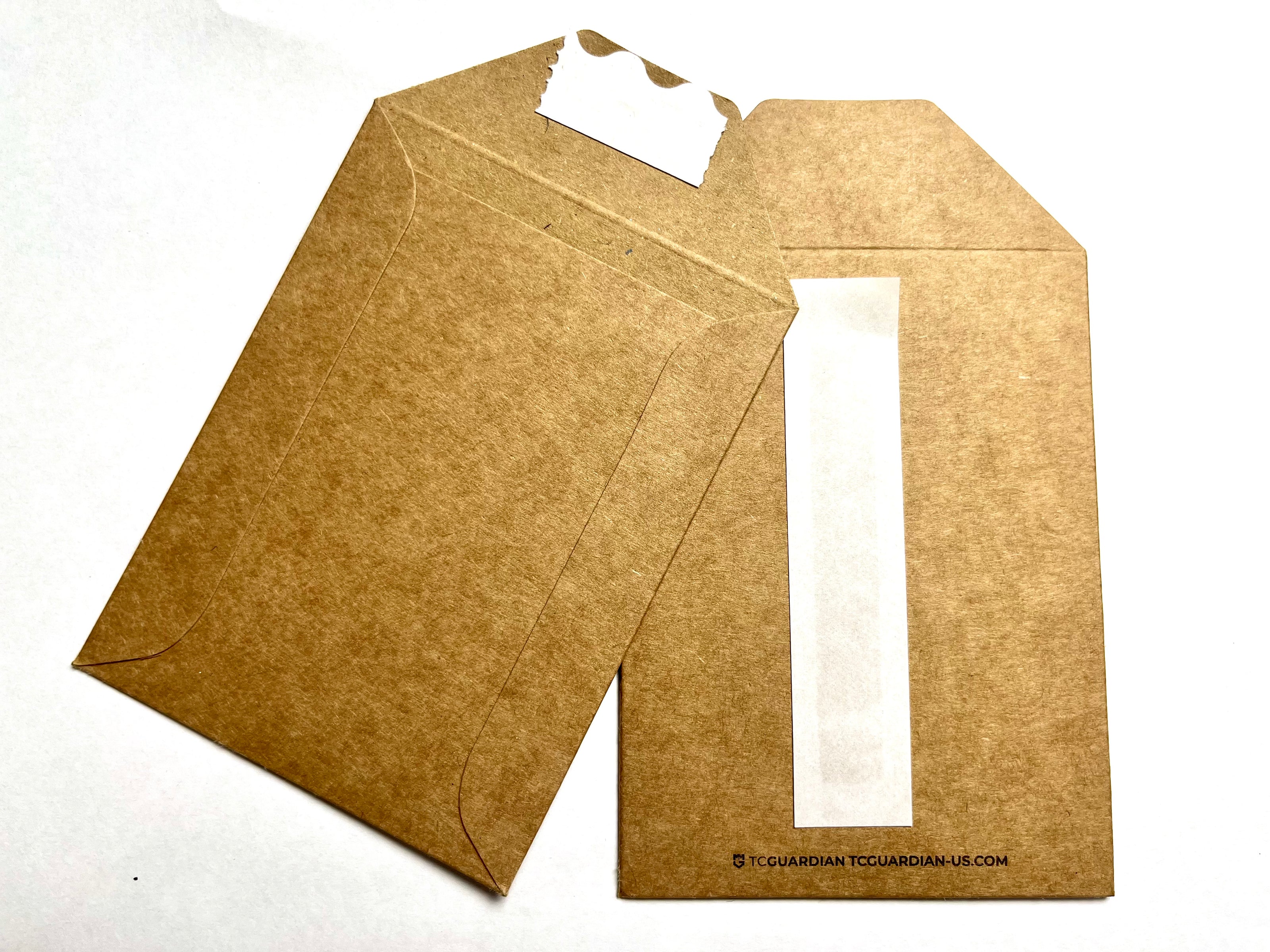 TCGuardian blank peel & stick protector with easy-peel-design on the front and back