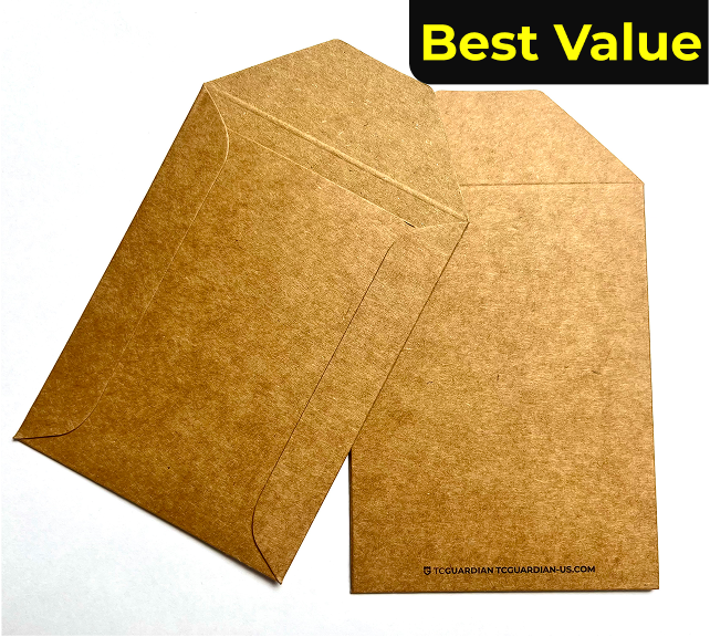 TCGuardian blank classic shipping protector close up