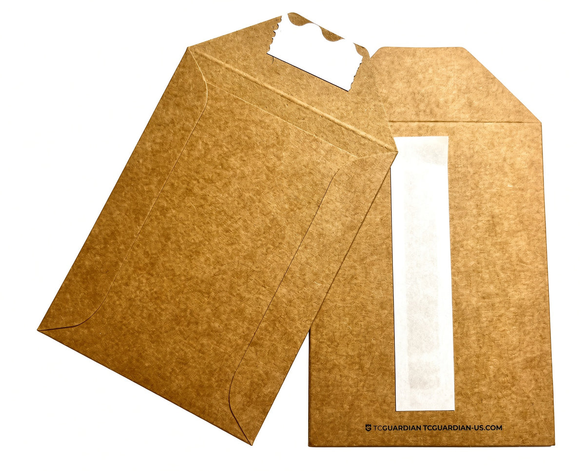 200ct | Blank Seal & Stick Shipping Protector for TCGs